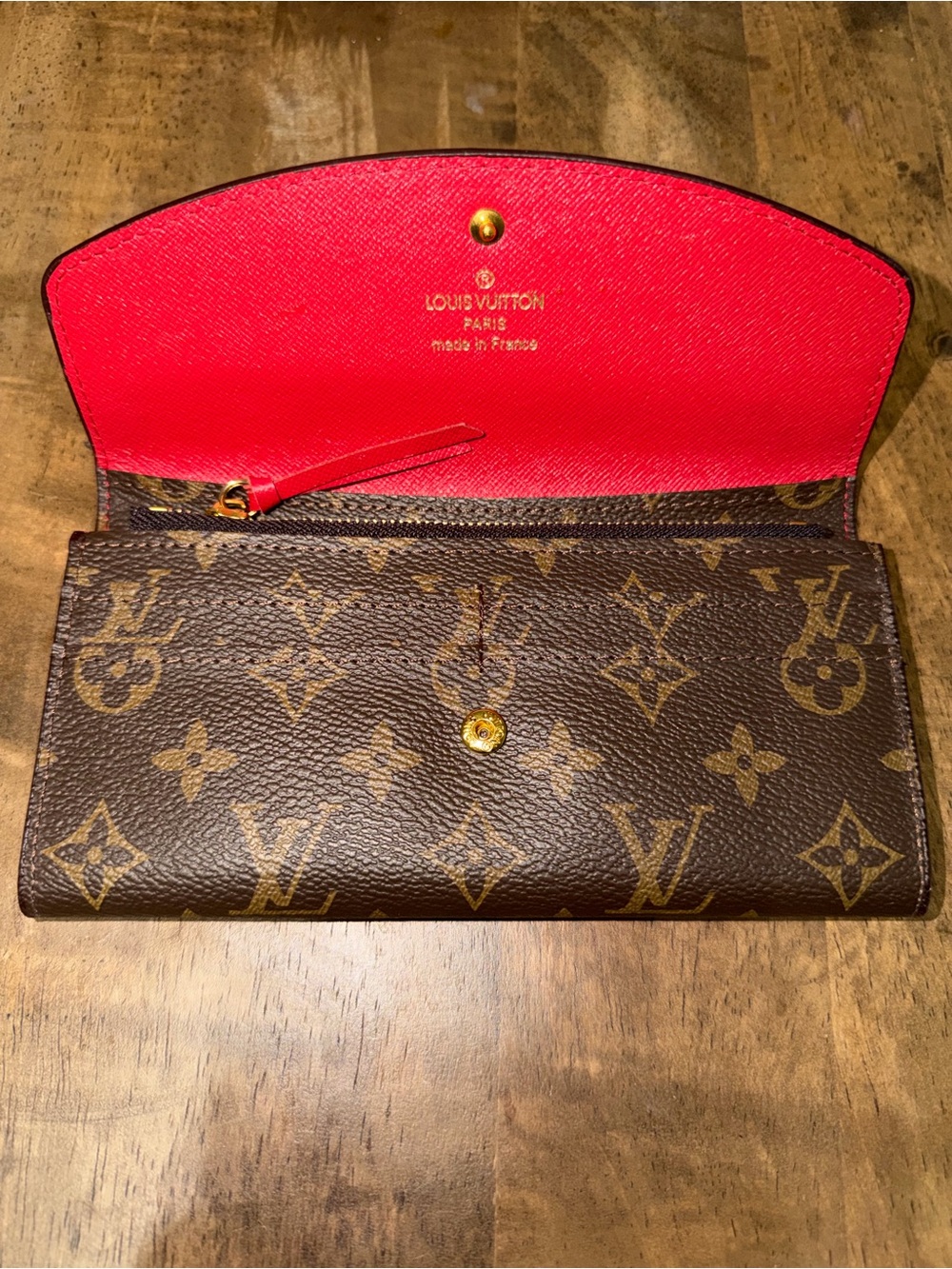 Inspired Monogram Wallet - Picture 3 of 4